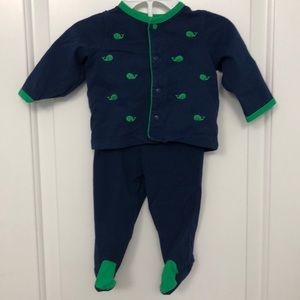 Cute little whale outfit